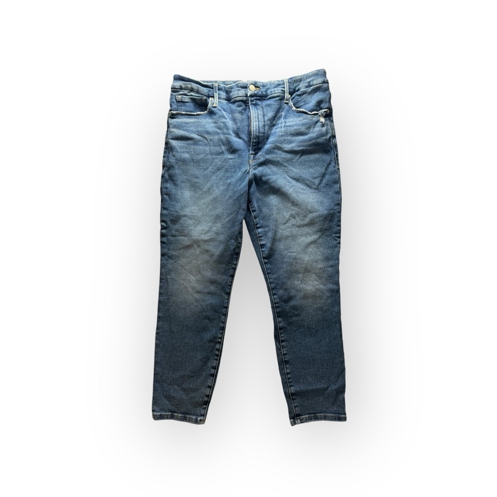 Good American‎ GOOD LEGS SLIM STRAIGHT JEANS size 14/31 PLUS